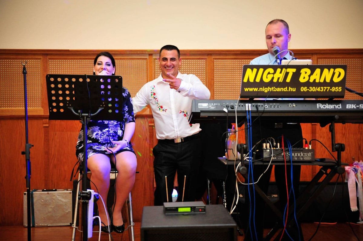 Night Band fellépés – Debrecen, Ász Rendezvényház