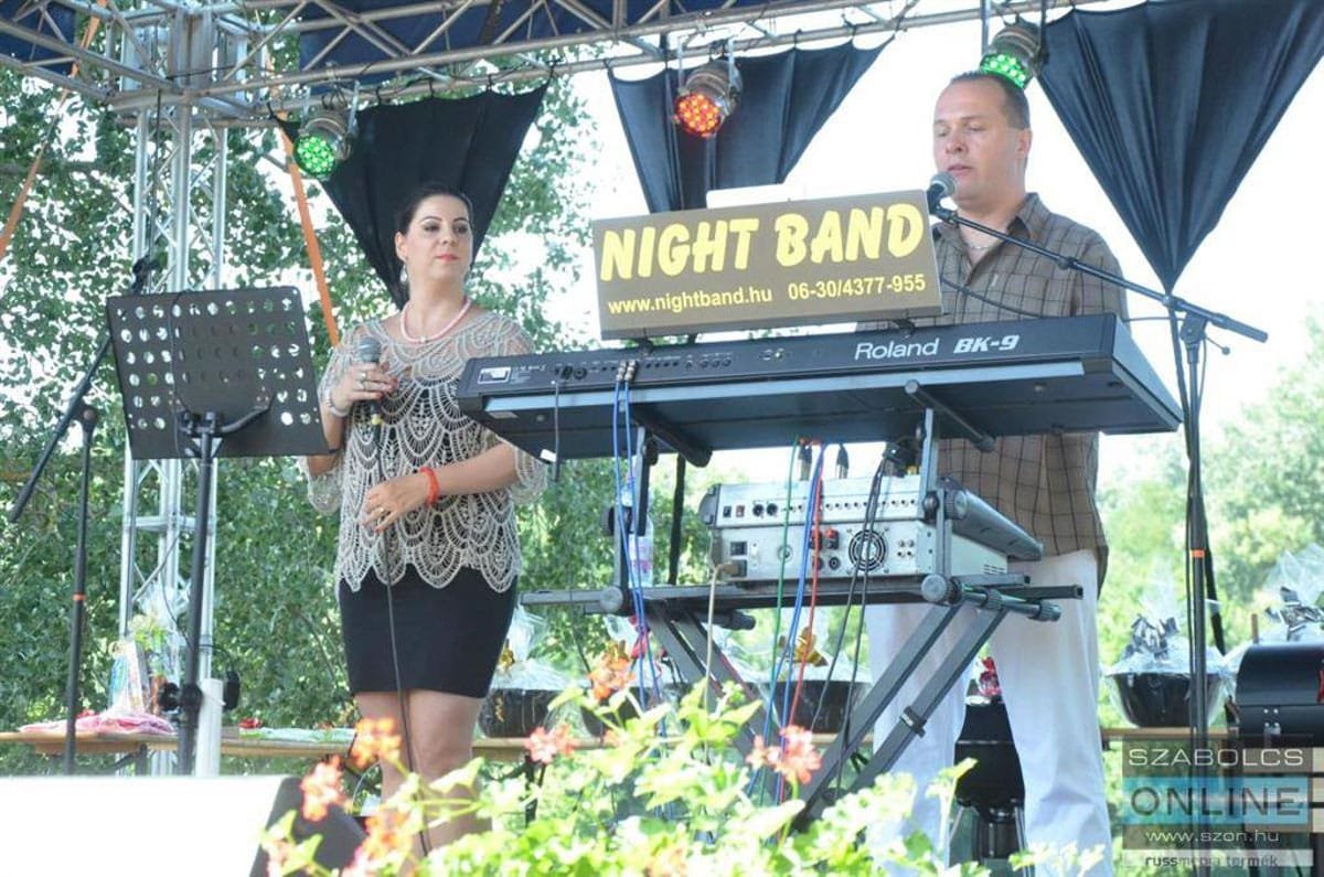 Night Band élő koncert az ibrányi szabadtéri rendezvényen